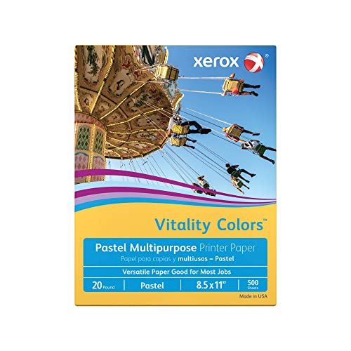 Xerox Vitality Colors™ Printer Paper, Goldenrod, 500 Sheets - Image 5