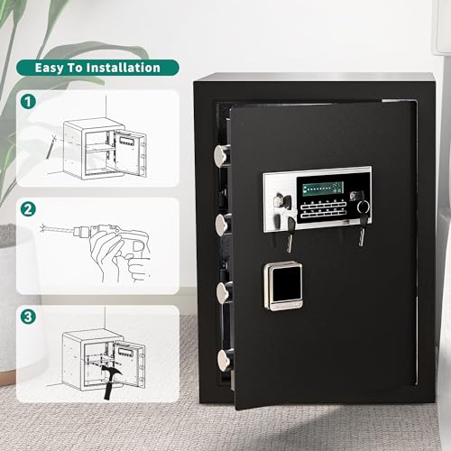YITAHOME 3.5 Cubic Feet Fireproof Safe Box - Image 4