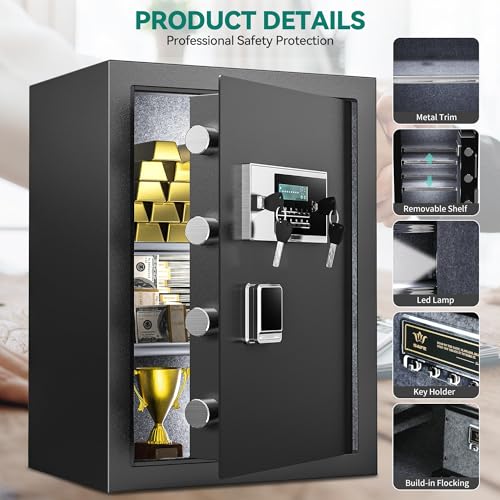 YITAHOME 3.5 Cubic Feet Fireproof Safe Box - Image 5