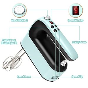 Yomelo 9-Speed Electric Hand Mixer, 400W