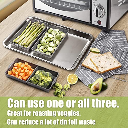 ZIP STANDING Nonstick Bakeware Set, Large Silicone Pan - Image 3