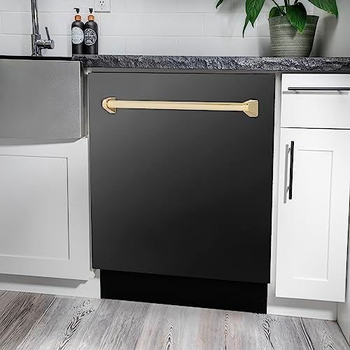 ZLINE 24" Top Control Dishwasher, Black Stainless, DWVZ-BS-24-G - Image 4