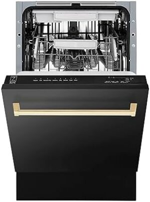 ZLINE Autograph Edition 18″ Dishwasher, DWVZ-BS-18-G