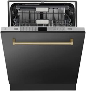 ZLINE Autograph Edition 24″ Dishwasher, DWMTZ-BS-24-CB