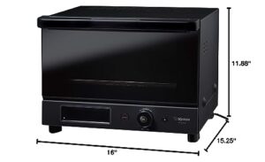 Zojirushi Micom Toaster Oven ET-ZLC30, Black
