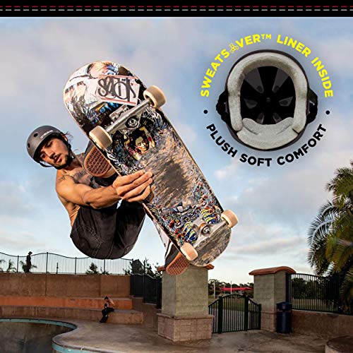 187 KILLER PADS Pro Skate Helmet With Sweatsaver Liner - Image 5