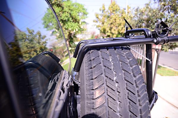 Allen Deluxe 2-Bike Spare Tire Rack - Image 3