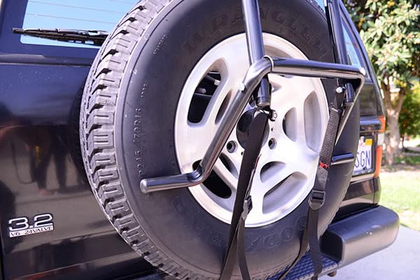 Allen Deluxe 2-Bike Spare Tire Rack - Image 4