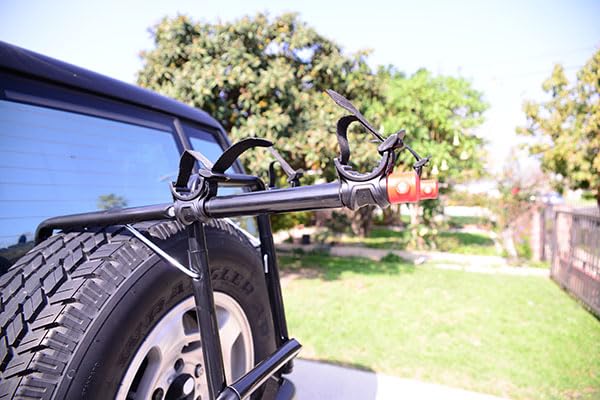 Allen Deluxe 2-Bike Spare Tire Rack - Image 5
