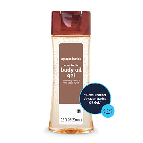 Amazon Basics Body Oil Gel With Cocoa Butter - Image 4
