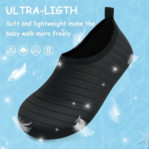 ANLUKE Kids Water Shoes Barefoot Aqua Socks - Image 3