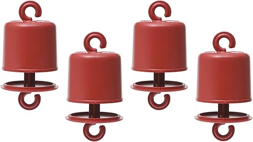 Perky-Pet Ant Guard For Hummingbird Feeders, 4 Pack