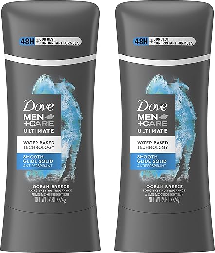 DOVE MEN + CARE Antiperspirant Ocean Breeze Deodorant 2.6 Oz