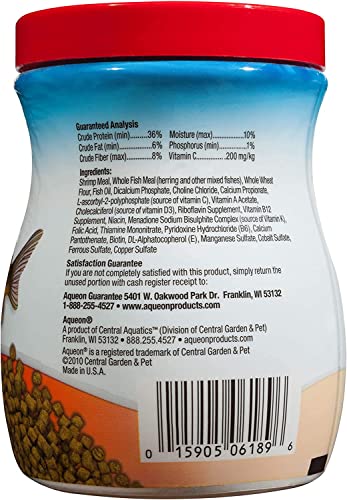 Aqueon Aqueon Shrimp Pellets Fish Food, 6.5 Ounces - Image 2