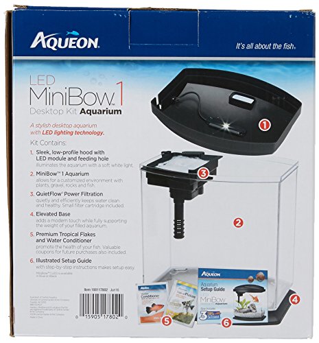 Aqueon LED Minibow Aquarium Kit, 1 Gallon - Image 3