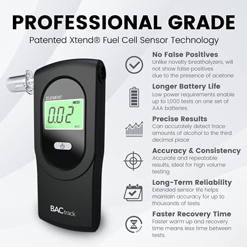 BACtrack Element Breathalyzer | Professional-Grade Accuracy - Image 3