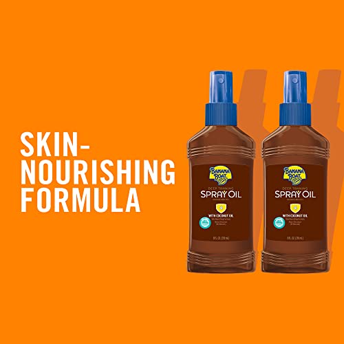 Banana Boat Deep Tanning Oil Pump Spray SPF 4 - Image 2