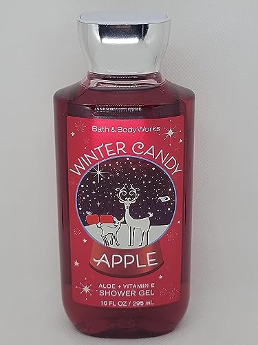 Bath & Body Works Winter Candy Apple Shower Gel Gift Set 10 Oz - Image 2