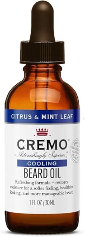 Cremo Beard Oil, Cooling Citrus & Mint, 1 fl oz