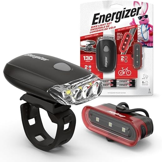 Energizer Bike Light, 130 Lumen, Weather Resistant