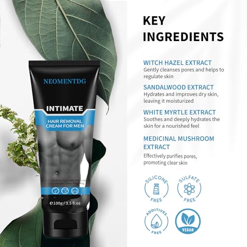 binoa Hair Removal Cream For Menβs Intimate Areas - Image 3