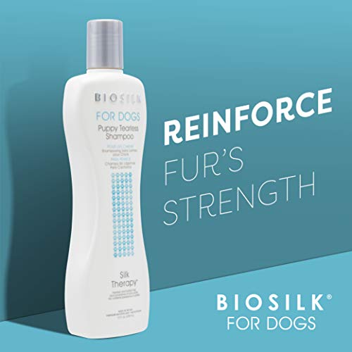 BioSilk Silk Therapy Tearless Puppy Shampoo 12 Oz - Image 3