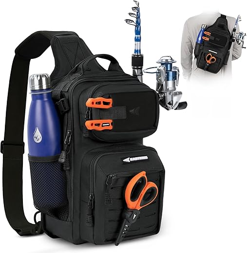 KastKing BlowBak Tactical Fishing Sling Bag