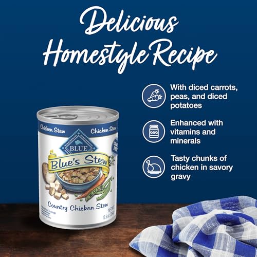 Blue Buffalo Blue's Stew Grain Free Chicken Wet Dog Food - Image 4