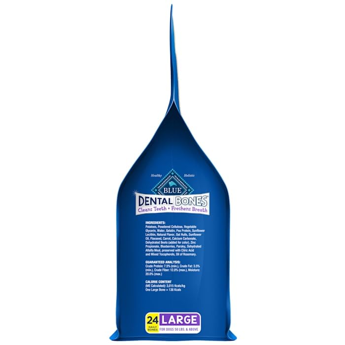 Blue Buffalo Dental Bones Large Natural Chew Treats - Image 3