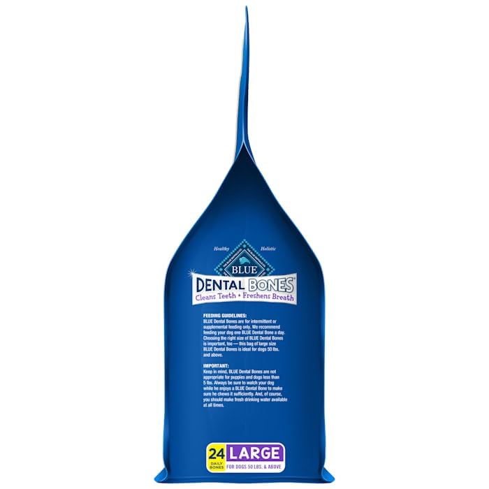 Blue Buffalo Dental Bones Large Natural Chew Treats - Image 4