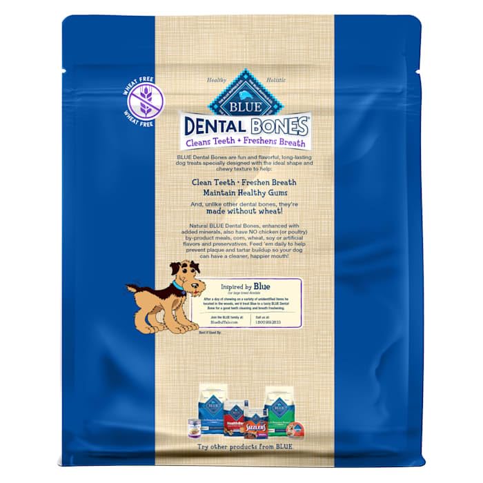 Blue Buffalo Dental Bones Large Natural Chew Treats - Image 2