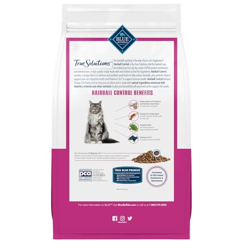 Blue Buffalo Hairball Control Dry Cat Food, Chicken - Image 2