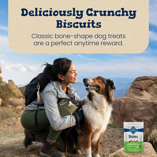 Blue Buffalo Small Natural Dog Treats, Crunchy Biscuits - Image 4