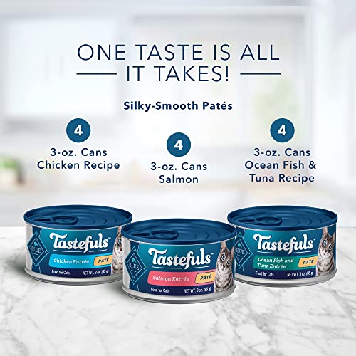 Blue Buffalo Tastefuls Natural Pate Wet Cat Food Variety Pack - Image 3