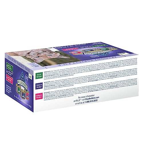 Blue Buffalo Wilderness High Protein Adult Cat Food Variety Pack - Image 2