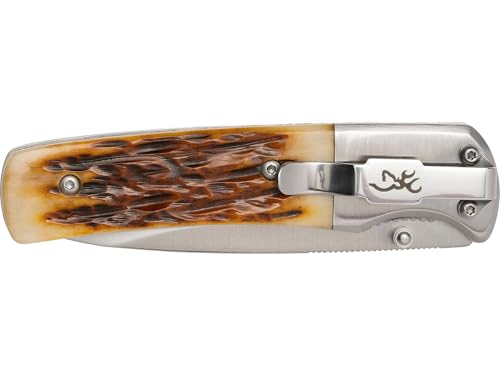 Browning Knife, Bm Hunter Fldr Bone - Image 2