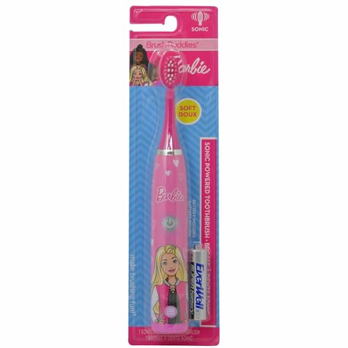 Brush Buddies Barbie Sonic Toothbrush For Kids, Pink - Image 2