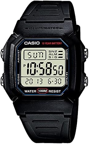 Casio Unisex Digital Watch, 100m Water Resistance - Image 2