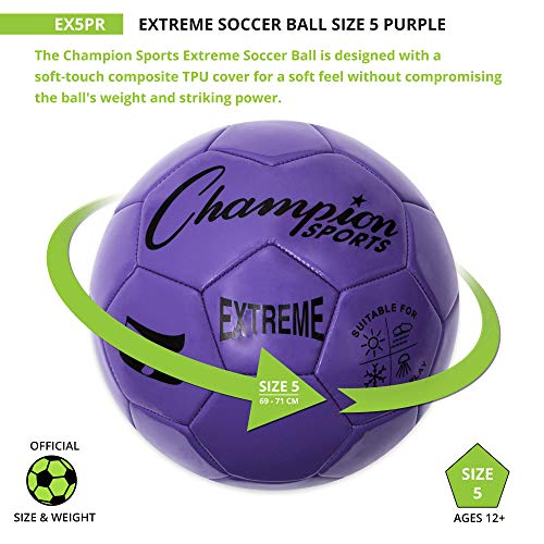 Champion Sports Extreme Series Soccer Ball - Image 3