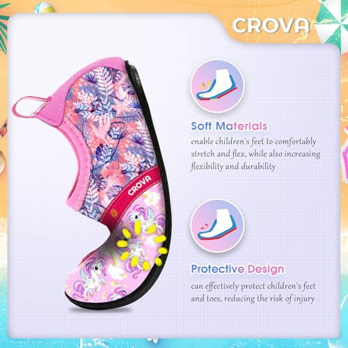 CROVA Toddler Quick Dry Non-Slip Aqua Shoes - Image 4