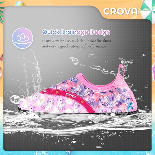 CROVA Toddler Quick Dry Non-Slip Aqua Shoes - Image 5