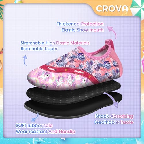 CROVA Toddler Quick Dry Non-Slip Aqua Shoes - Image 2