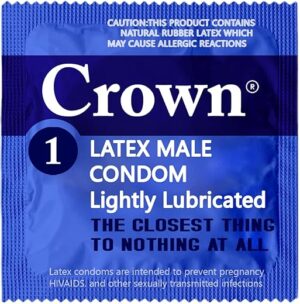Crown Condoms — 500 Count Lubricated