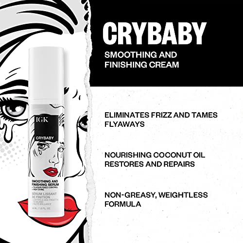 Crybaby Anti-Frizz Serum + Good Behavior Prep Spray - Image 3