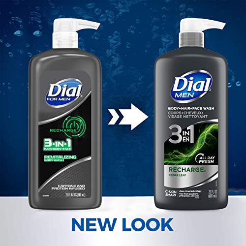 Dial Men's 3in1 Body, Hair & Face Wash, 69 fl oz - Image 2