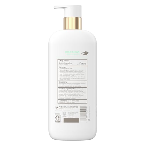 Dove Body Wash Acne Clear Treatment 18.5 oz - Image 2