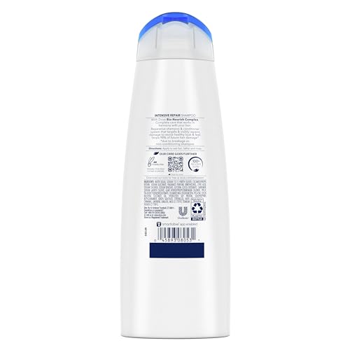 Dove Intensive Repair Shampoo With Keratin 12 oz - Image 2