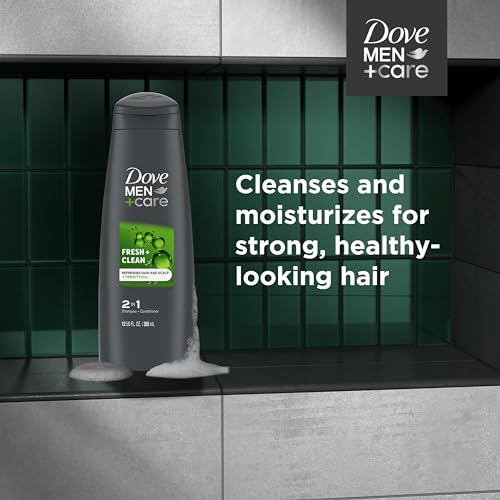 Dove Men+Care 2 In 1 Shampoo & Conditioner 12 oz - Image 4