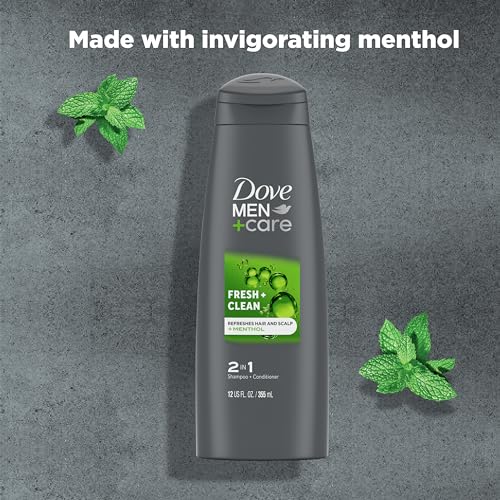 Dove Men+Care 2 In 1 Shampoo & Conditioner 12 oz - Image 5