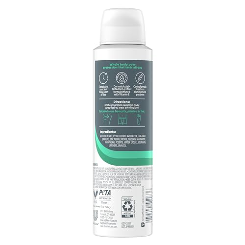 DOVE MEN + CARE Men+Care Aluminum-Free Deodorant Spray Aloe - Image 2